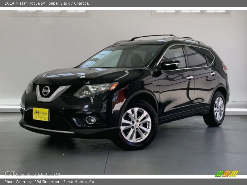 Super Black / Charcoal 2014 Nissan Rogue SV