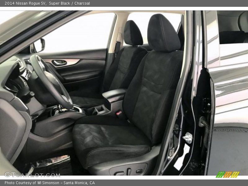 Super Black / Charcoal 2014 Nissan Rogue SV