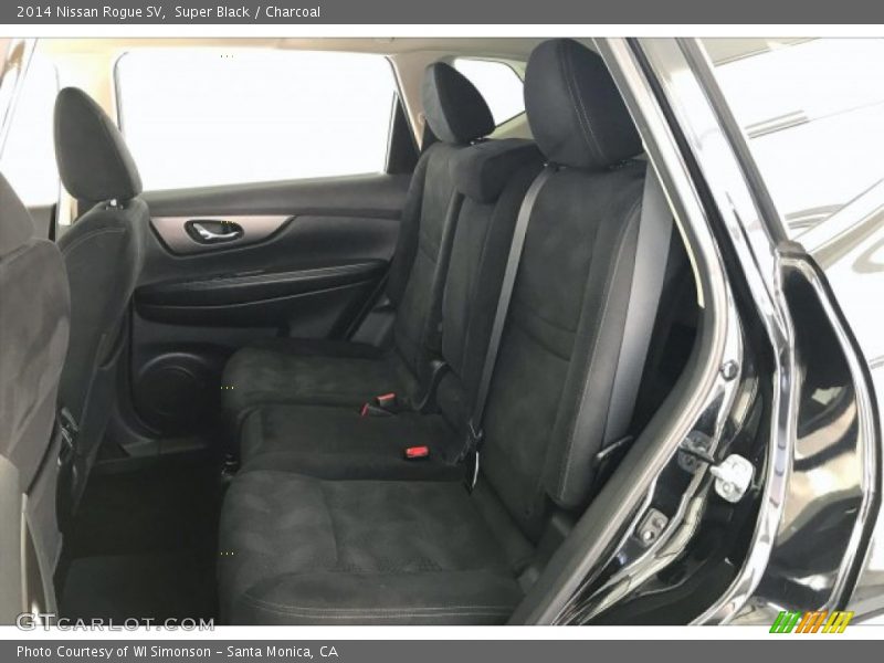 Super Black / Charcoal 2014 Nissan Rogue SV