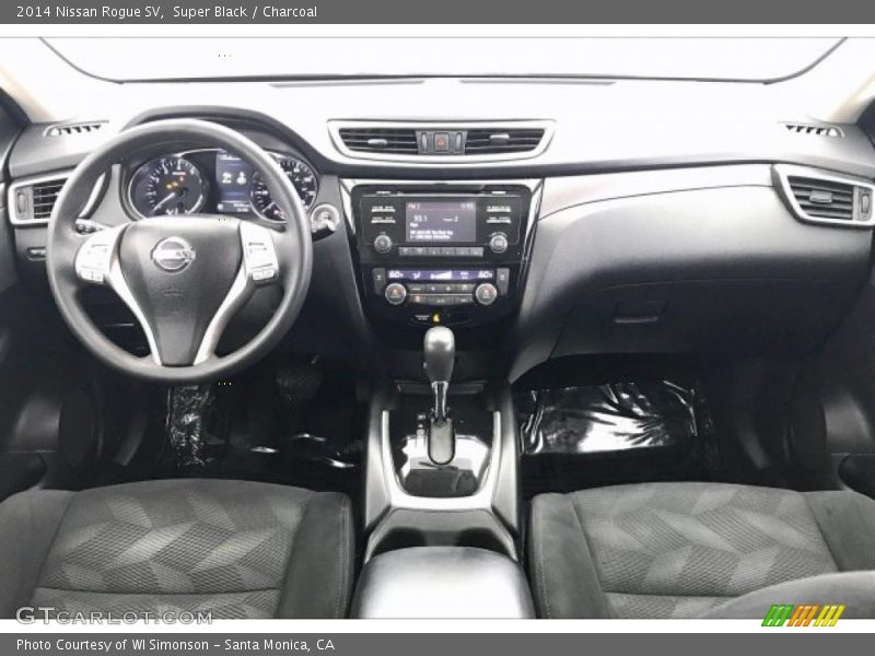 Super Black / Charcoal 2014 Nissan Rogue SV