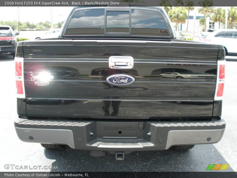 Black / Black/Medium Stone 2009 Ford F150 FX4 SuperCrew 4x4
