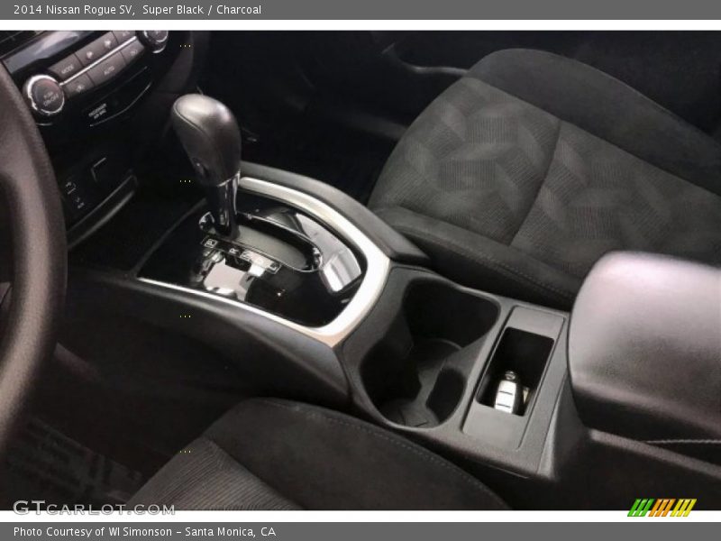 Super Black / Charcoal 2014 Nissan Rogue SV