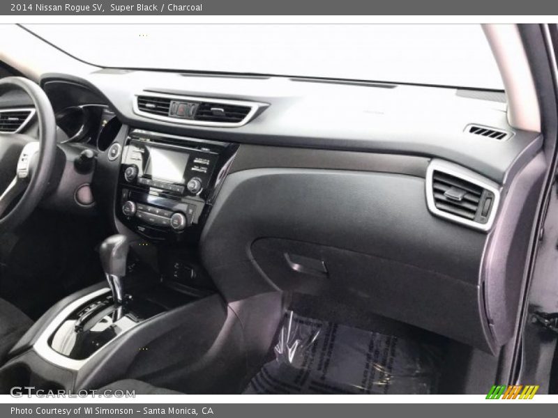 Super Black / Charcoal 2014 Nissan Rogue SV