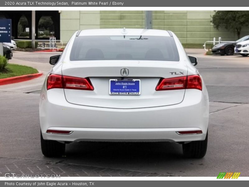 Platinum White Pearl / Ebony 2020 Acura TLX Technology Sedan