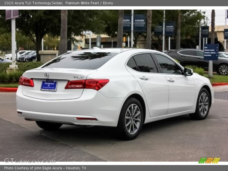 Platinum White Pearl / Ebony 2020 Acura TLX Technology Sedan