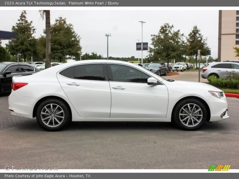 Platinum White Pearl / Ebony 2020 Acura TLX Technology Sedan