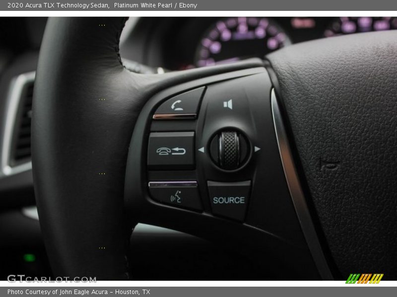 Platinum White Pearl / Ebony 2020 Acura TLX Technology Sedan