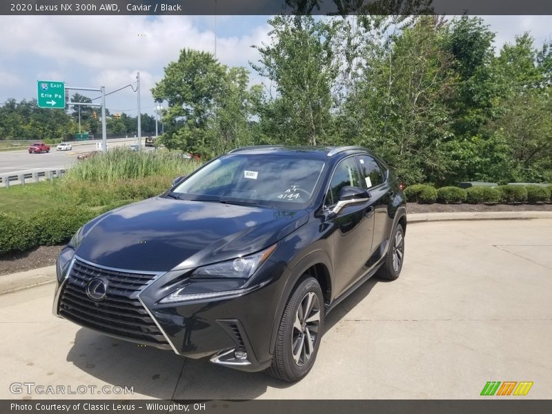 Caviar / Black 2020 Lexus NX 300h AWD