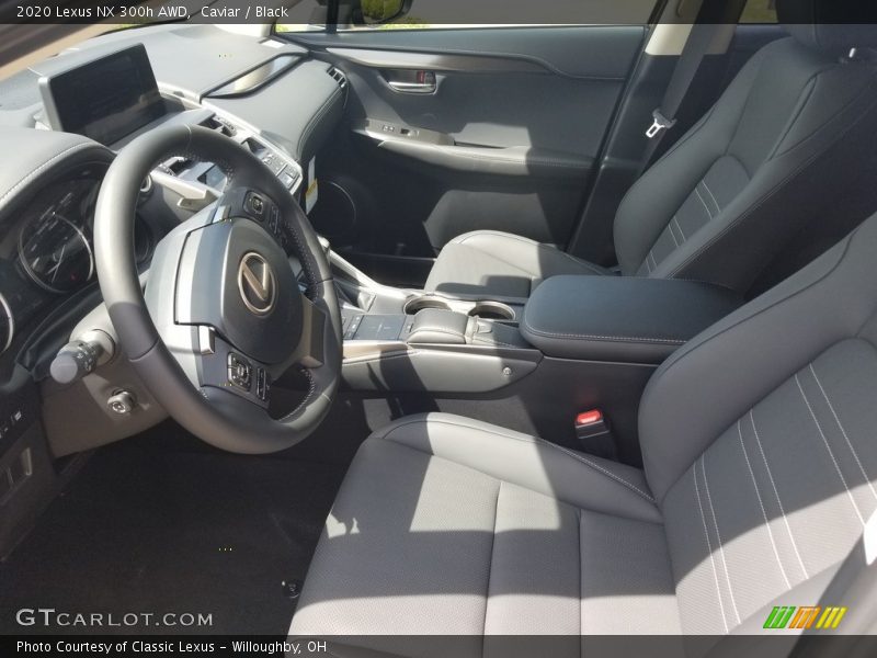 Caviar / Black 2020 Lexus NX 300h AWD