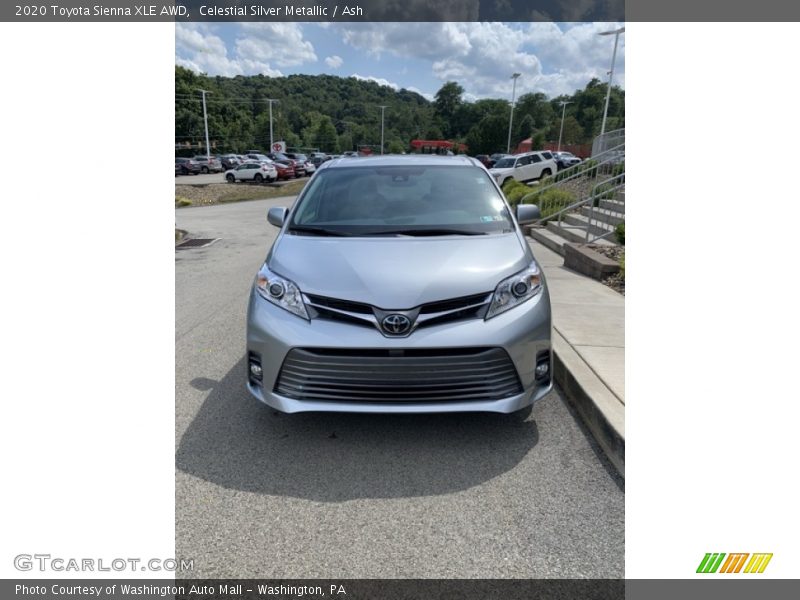 Celestial Silver Metallic / Ash 2020 Toyota Sienna XLE AWD