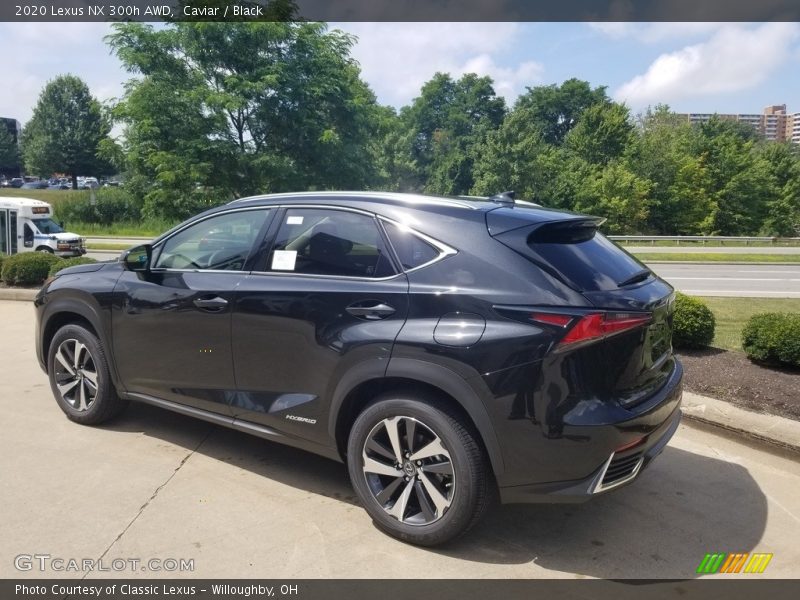 Caviar / Black 2020 Lexus NX 300h AWD