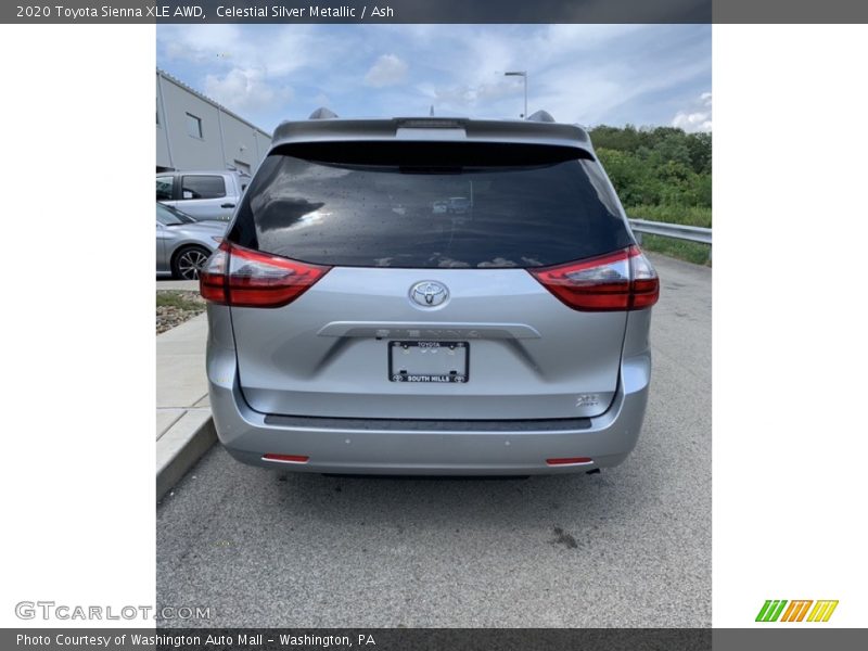 Celestial Silver Metallic / Ash 2020 Toyota Sienna XLE AWD