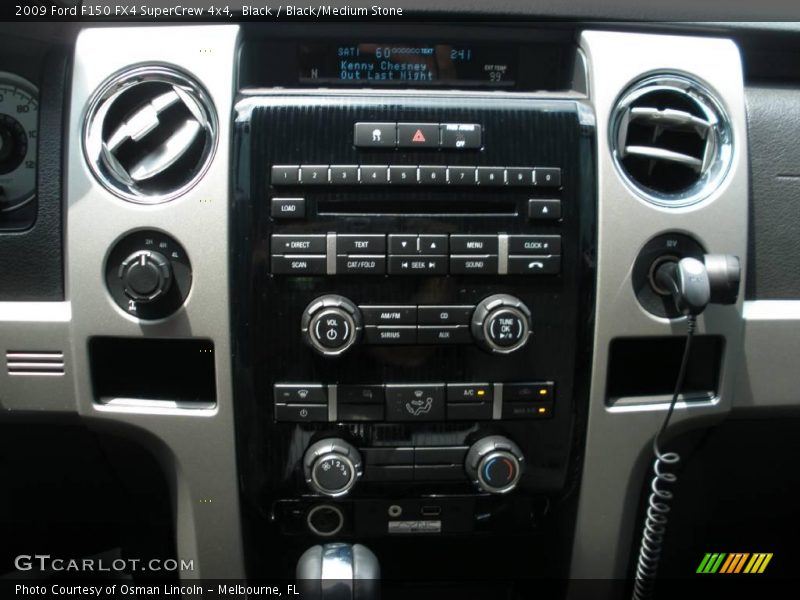 Black / Black/Medium Stone 2009 Ford F150 FX4 SuperCrew 4x4