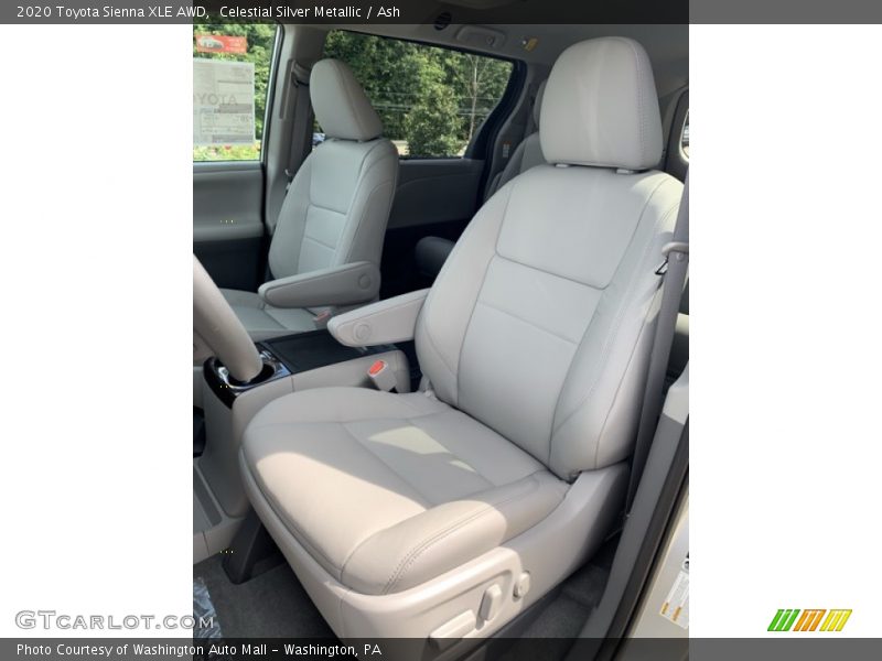 Celestial Silver Metallic / Ash 2020 Toyota Sienna XLE AWD