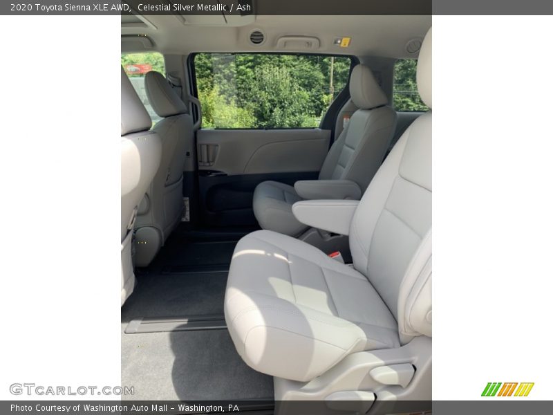 Celestial Silver Metallic / Ash 2020 Toyota Sienna XLE AWD