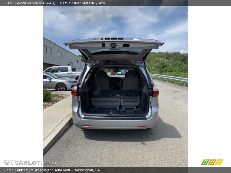 Celestial Silver Metallic / Ash 2020 Toyota Sienna XLE AWD