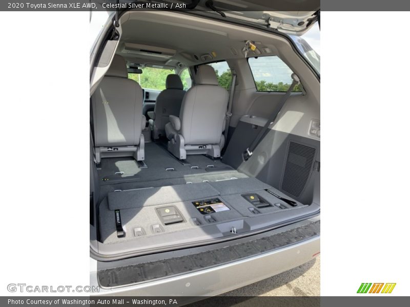 Celestial Silver Metallic / Ash 2020 Toyota Sienna XLE AWD
