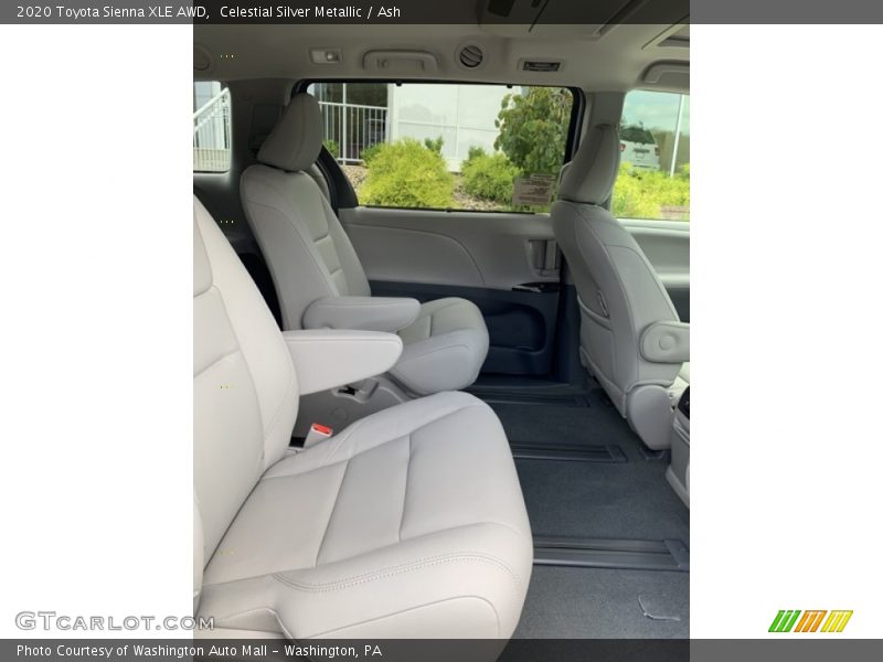 Celestial Silver Metallic / Ash 2020 Toyota Sienna XLE AWD