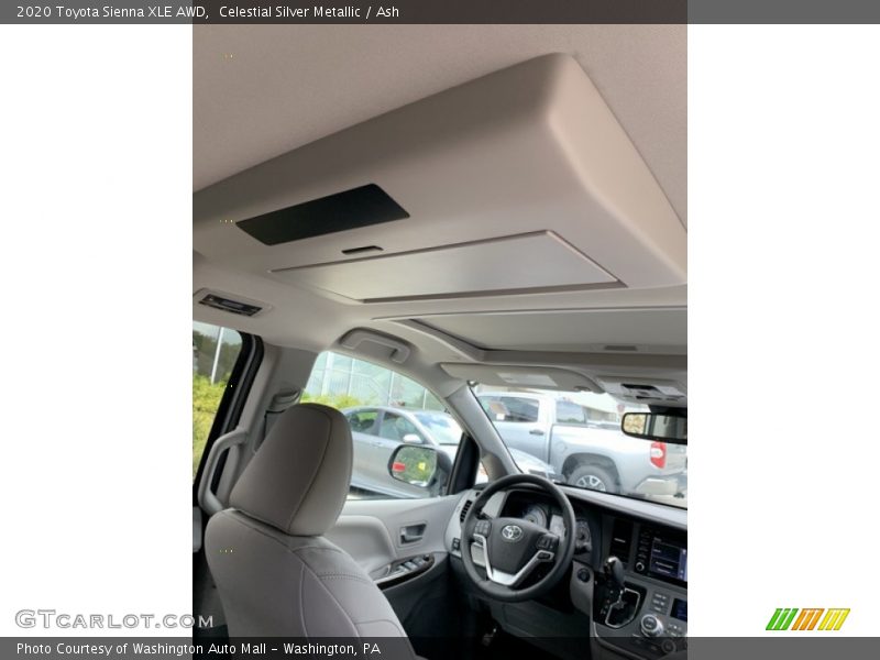 Celestial Silver Metallic / Ash 2020 Toyota Sienna XLE AWD