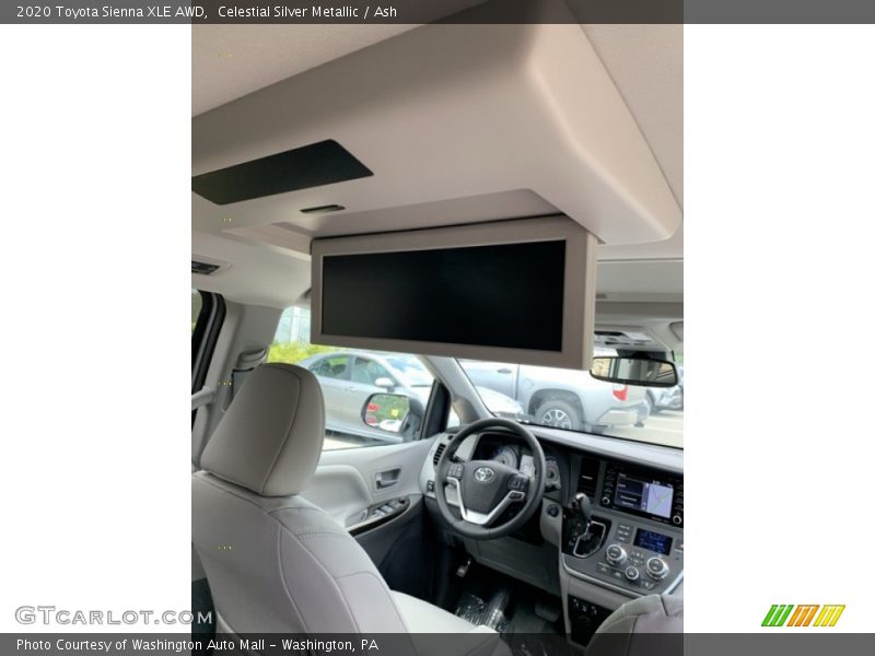 Celestial Silver Metallic / Ash 2020 Toyota Sienna XLE AWD