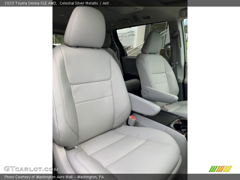 Celestial Silver Metallic / Ash 2020 Toyota Sienna XLE AWD