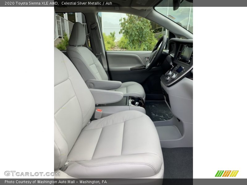 Celestial Silver Metallic / Ash 2020 Toyota Sienna XLE AWD