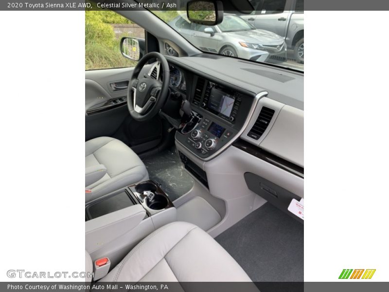 Celestial Silver Metallic / Ash 2020 Toyota Sienna XLE AWD