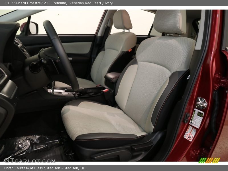 Venetian Red Pearl / Ivory 2017 Subaru Crosstrek 2.0i Premium