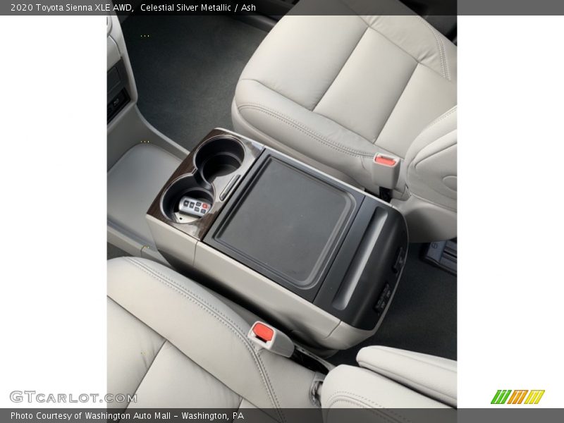 Celestial Silver Metallic / Ash 2020 Toyota Sienna XLE AWD