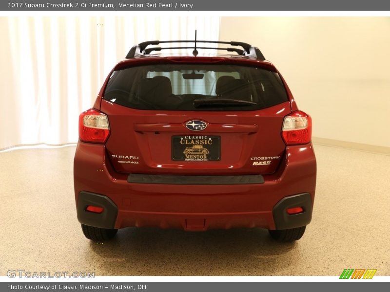 Venetian Red Pearl / Ivory 2017 Subaru Crosstrek 2.0i Premium