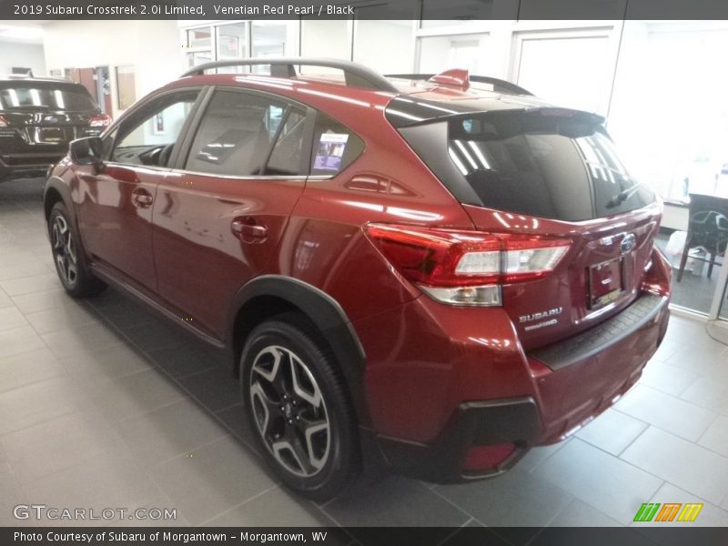 Venetian Red Pearl / Black 2019 Subaru Crosstrek 2.0i Limited