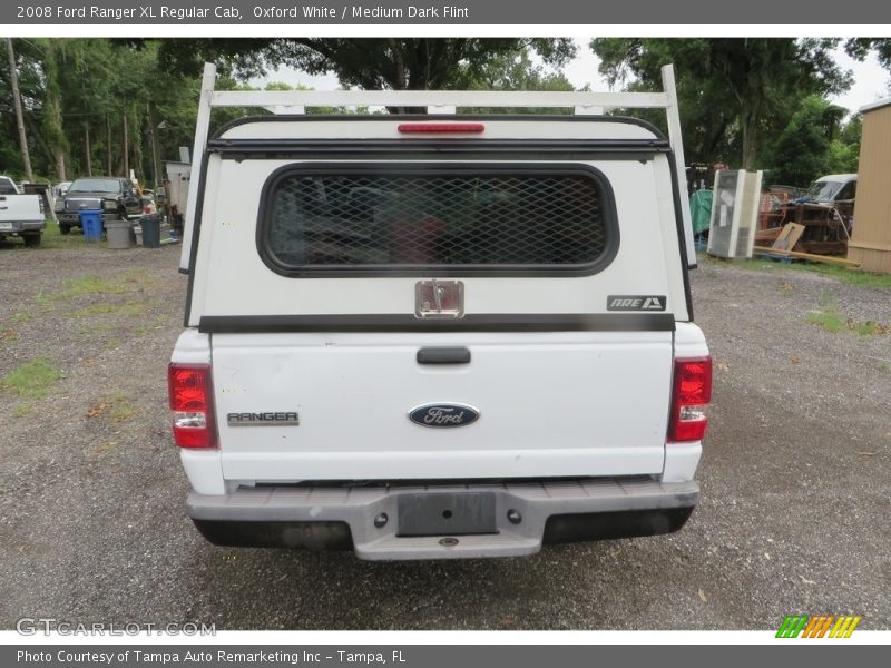 Oxford White / Medium Dark Flint 2008 Ford Ranger XL Regular Cab