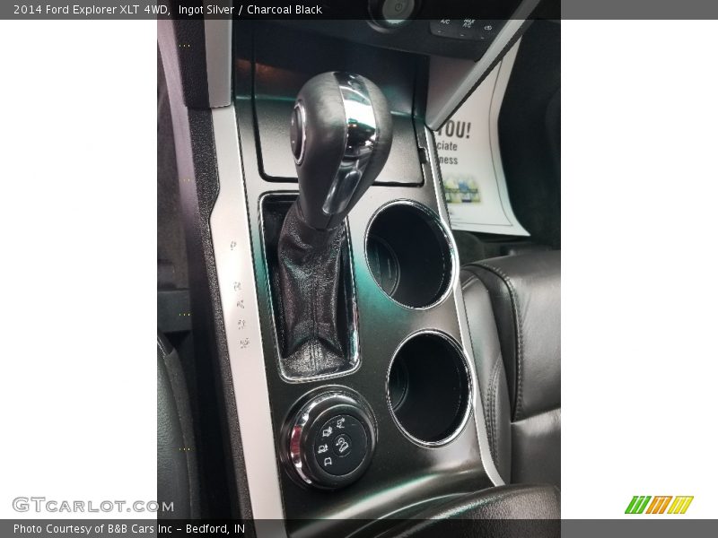 Ingot Silver / Charcoal Black 2014 Ford Explorer XLT 4WD