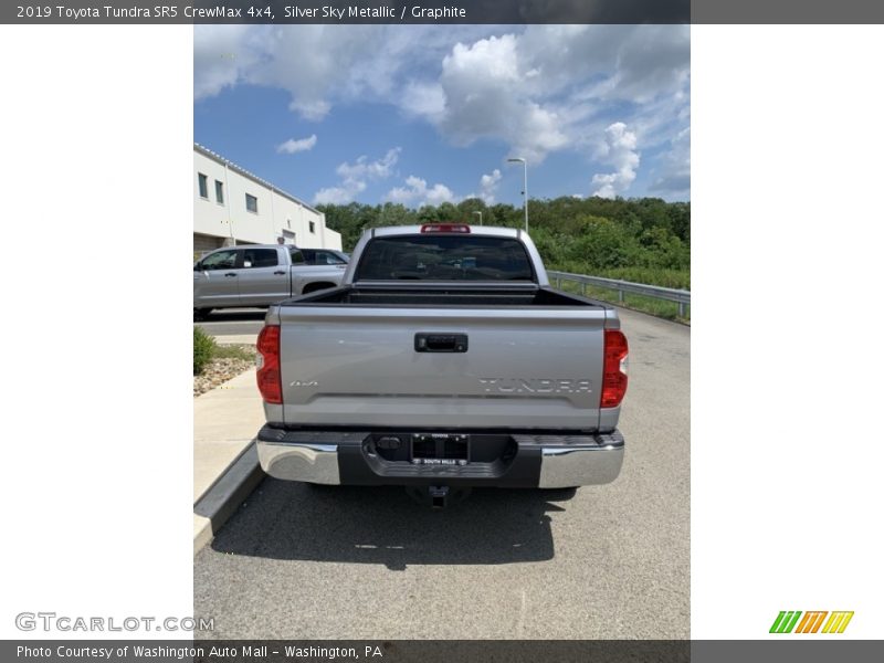 Silver Sky Metallic / Graphite 2019 Toyota Tundra SR5 CrewMax 4x4