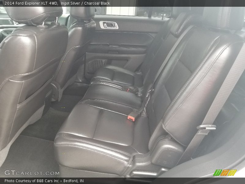 Ingot Silver / Charcoal Black 2014 Ford Explorer XLT 4WD