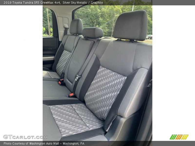 Silver Sky Metallic / Graphite 2019 Toyota Tundra SR5 CrewMax 4x4