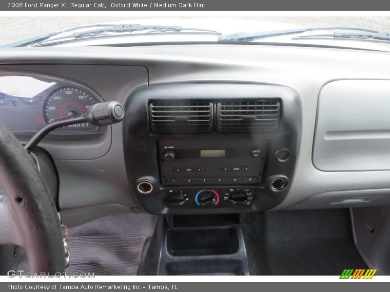 Oxford White / Medium Dark Flint 2008 Ford Ranger XL Regular Cab