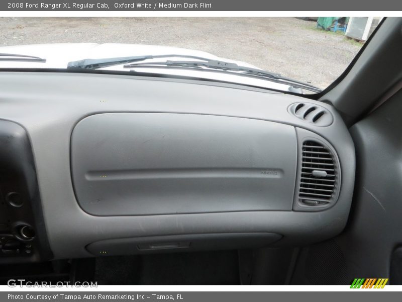 Oxford White / Medium Dark Flint 2008 Ford Ranger XL Regular Cab