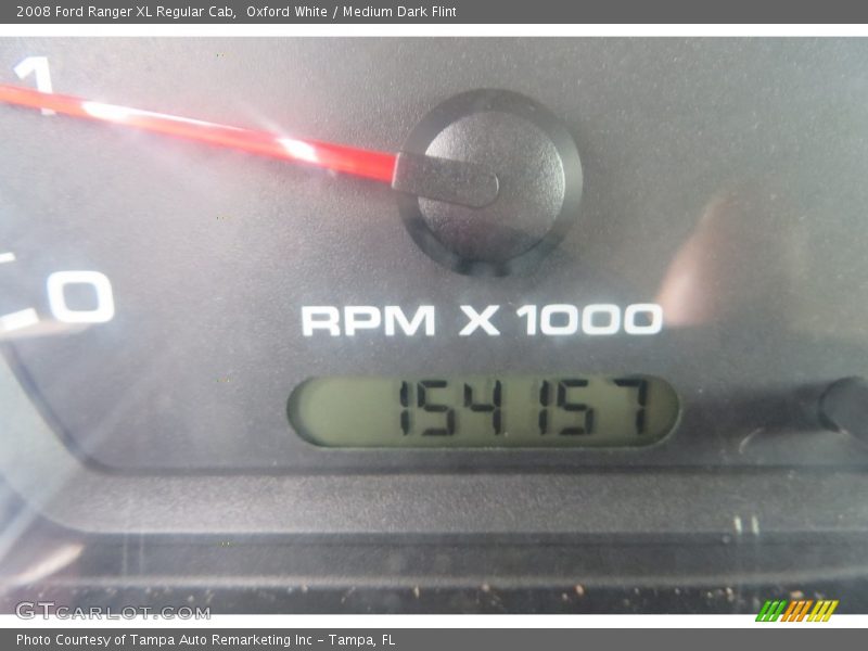 Oxford White / Medium Dark Flint 2008 Ford Ranger XL Regular Cab