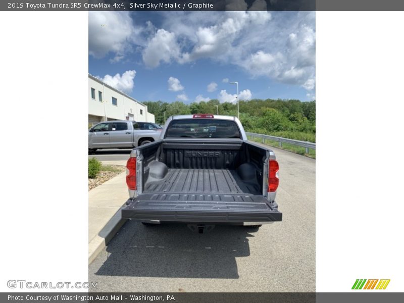 Silver Sky Metallic / Graphite 2019 Toyota Tundra SR5 CrewMax 4x4