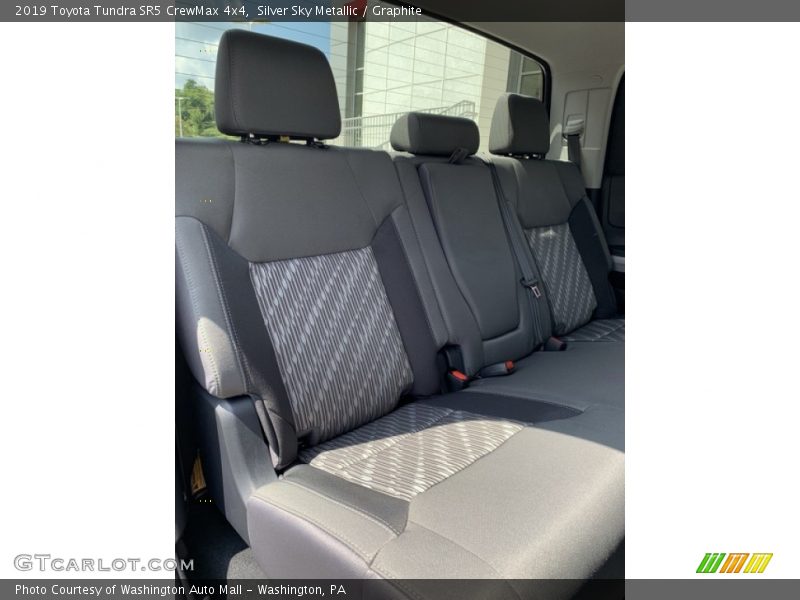 Silver Sky Metallic / Graphite 2019 Toyota Tundra SR5 CrewMax 4x4