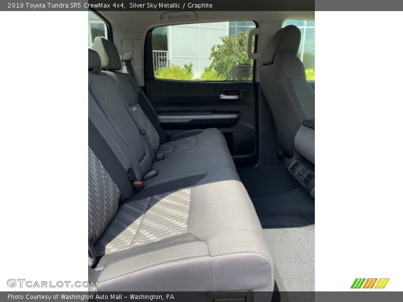 Silver Sky Metallic / Graphite 2019 Toyota Tundra SR5 CrewMax 4x4
