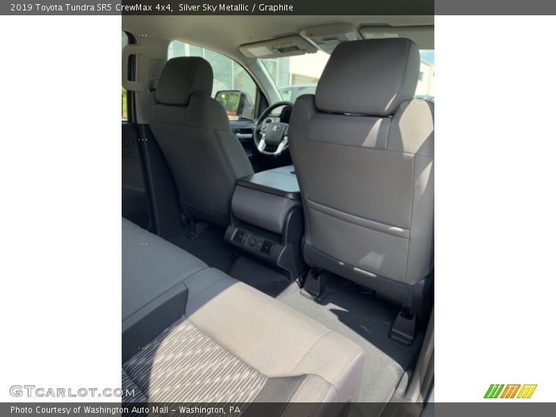 Silver Sky Metallic / Graphite 2019 Toyota Tundra SR5 CrewMax 4x4