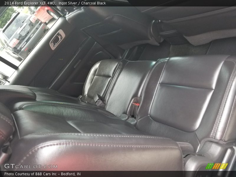 Ingot Silver / Charcoal Black 2014 Ford Explorer XLT 4WD