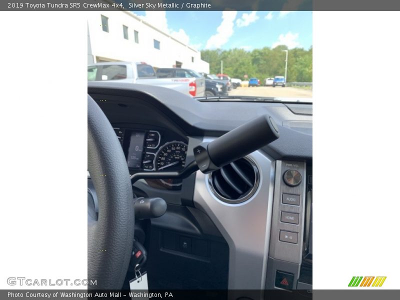 Silver Sky Metallic / Graphite 2019 Toyota Tundra SR5 CrewMax 4x4