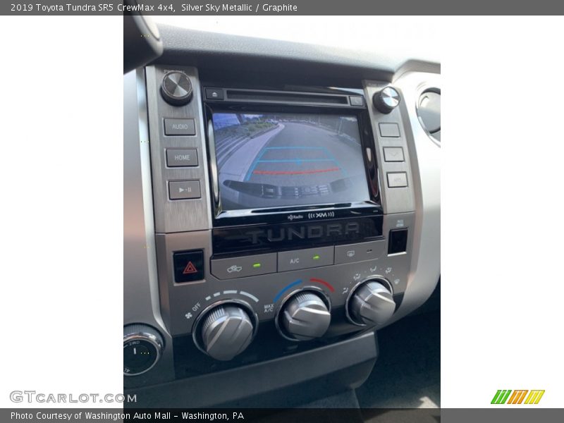 Silver Sky Metallic / Graphite 2019 Toyota Tundra SR5 CrewMax 4x4