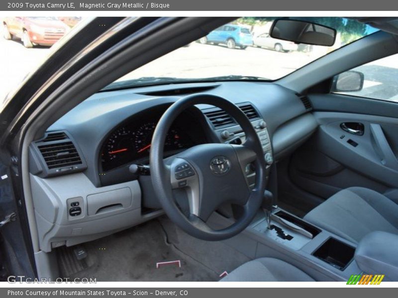 Magnetic Gray Metallic / Bisque 2009 Toyota Camry LE