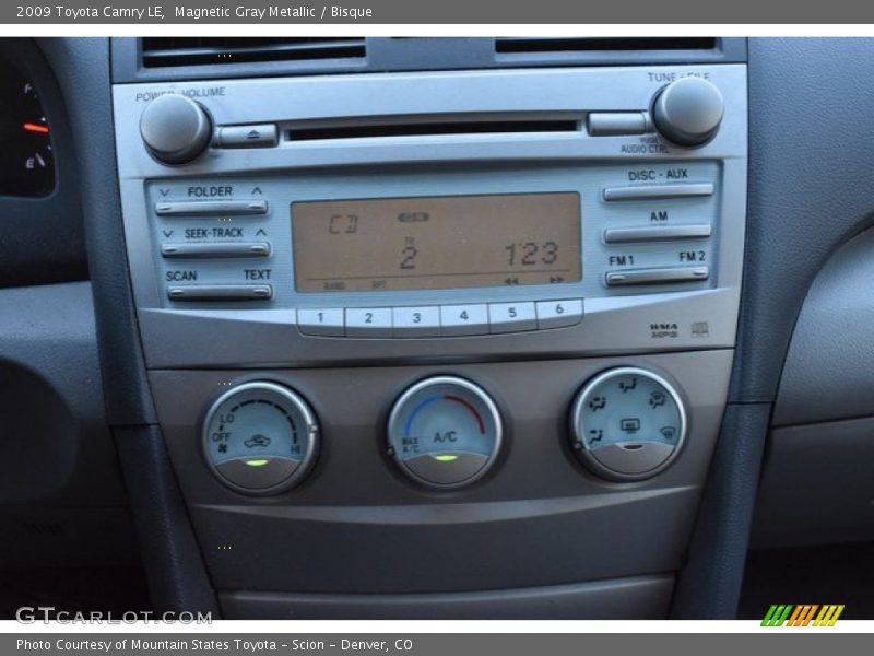 Magnetic Gray Metallic / Bisque 2009 Toyota Camry LE