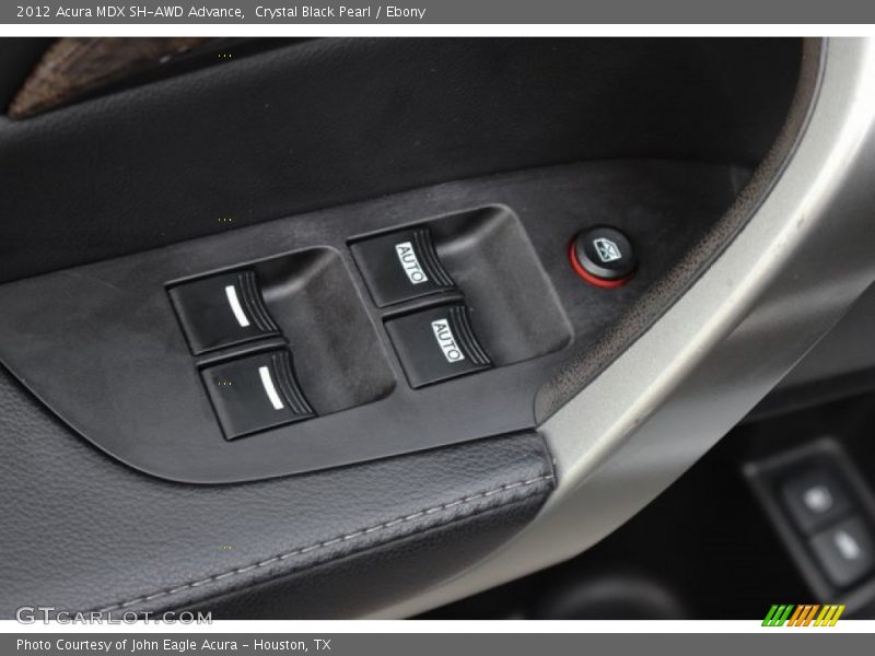 Crystal Black Pearl / Ebony 2012 Acura MDX SH-AWD Advance