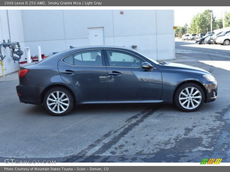 Smoky Granite Mica / Light Gray 2009 Lexus IS 250 AWD